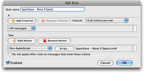 entourage move filter d